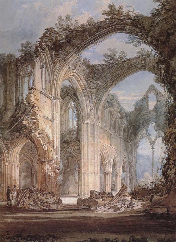 Joseph Mallord William Turner Interior Ruin oil painting image